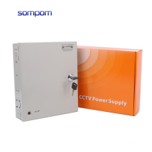 Sompom High Efficiency 12V 5A 60W Power Supply Box Distribution 9CH CCTV Camera Accessories